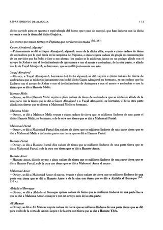 Repartimiento de tierra de Almogia