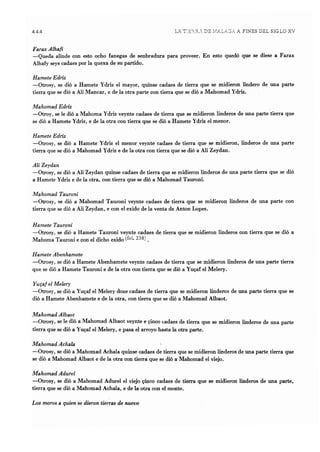 Repartimiento de tierra de Almogia