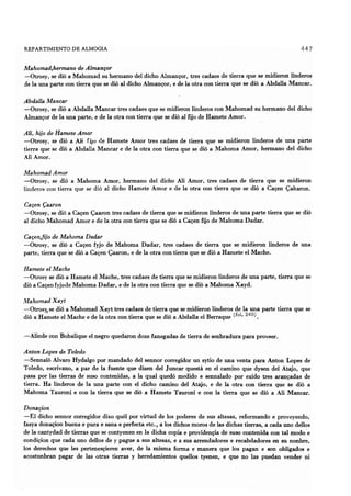 Repartimiento de tierra de Almogia