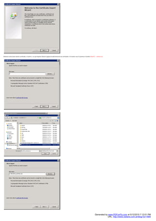 Pdfonfly Repartir certificado por active directory | PDF