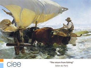 “The return from fishing”
Salon du Paris
 