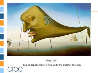 Sleep (1937)
Said to depict a monster help up by the crutches of reality
 