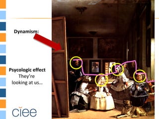 Dynamism:
Psycologic effect
They’re
looking at us…
 