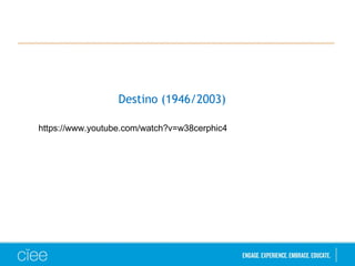 Destino (1946/2003) 
https://www.youtube.com/watch?v=w38cerphic4 
 