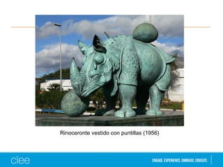 Rinoceronte vestido con puntillas (1956) 
 