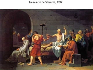 La muerte de Sócrates, 1787 
 