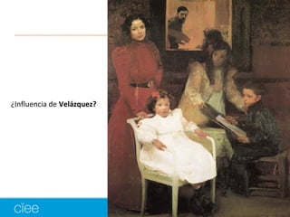 ¿Influencia de Velázquez? 
 