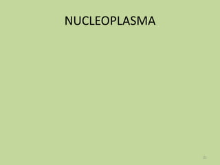 NUCLEOPLASMA

21

 