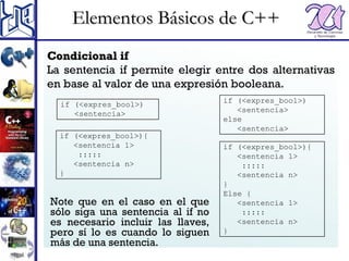 Repaso del lenguaje C++ | PPT