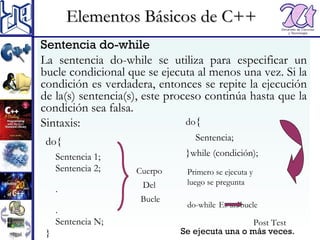 Repaso del lenguaje C++ | PPT