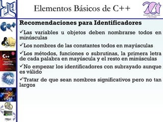 Repaso del lenguaje C++ | PPT