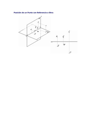 Posición de un Punto con Referencia a Otro:
 