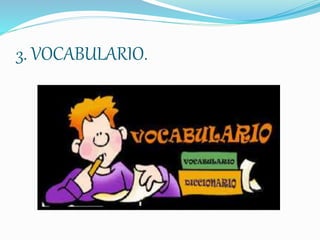 3. VOCABULARIO.
 
