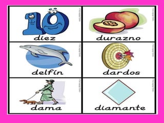 Repaso letras  f y d