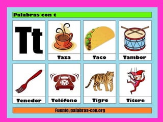 Repaso letras   p-t-n