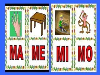 Repaso letras   r y m