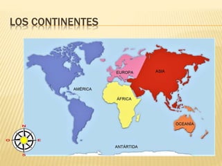LOS CONTINENTES
 