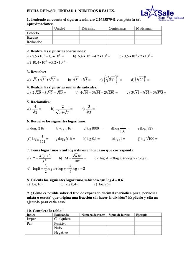 Get Examen Final Matematicas 4O Eso Pics - Talas