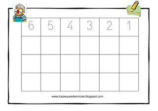 6 5 4 3 2 1
www.lospequesdemicole.blogspot.com
 