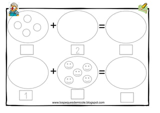1
www.lospequesdemicole.blogspot.com
+ =
+ =
2
 