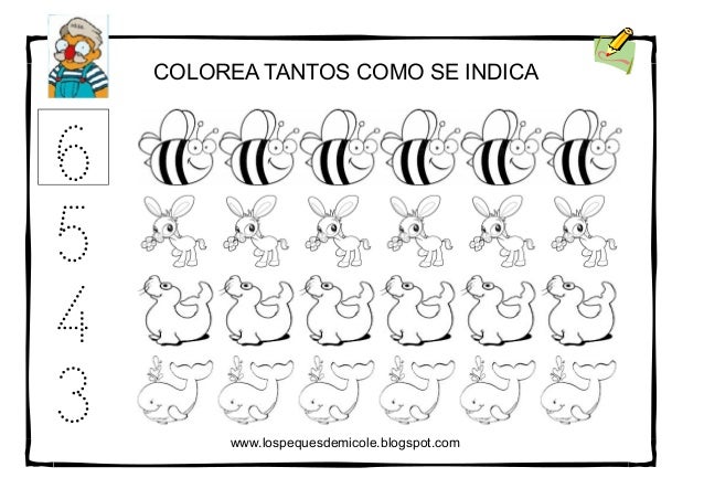 Repaso Numeros 4 5 Y 6