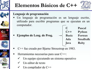 Creación y Depuración de un programa