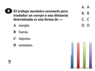 9
A. A
B. B
C. C
D. D
 