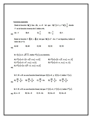 Funciones especiales




42)




43)




44)




45)




46)
 