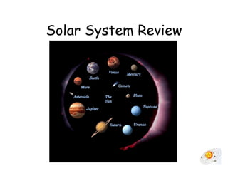 Solar System Review 
