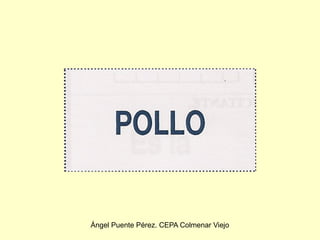 Ángel Puente Pérez. CEPA Colmenar Viejo
 