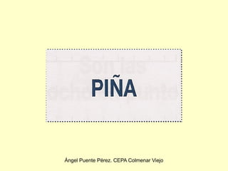 Ángel Puente Pérez. CEPA Colmenar Viejo
 