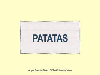 Ángel Puente Pérez. CEPA Colmenar Viejo
 