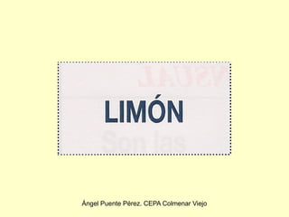 Ángel Puente Pérez. CEPA Colmenar Viejo
 