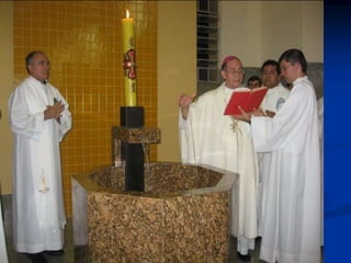 O eixo do espaço da celebração é o ALTAR, ele é o coração da comunidade.ALTAR – Igreja de São Cristovão – Santa Cruz do Capibaribe/PE