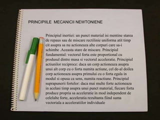 Repaus si miscare | PPTX