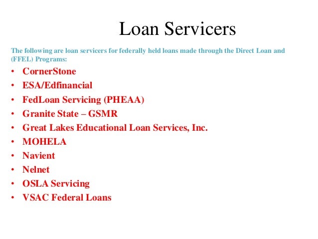 Repayment Plans And Consolidation Repayment Plans And Consolidation
