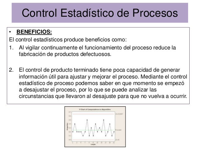 Control Estadistico de Procesos