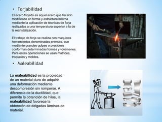 Forja Material ACERO-METALURGIA | PDF