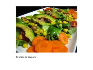 Ensalada de aguacate
 