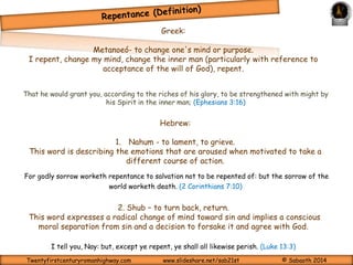 Recap of Holy Spirit & Regeneration of the spirit (Quickening) 
The Salvation of Man 
Eye of The Heart 
There is a need for the spirit to be able to operate inwardly towards God 
and commune with Him. 
For what man knows the things of a man except the spirit of the man which is in him? Even so 
no one knows the things of God except the Spirit of God. (1 Corinthians 2:11) 
There is also a need to make sure that the eye of the heart is ALWAYS BY 
FAITH, SURRENDERED TO THE HOLY SPIRIT so that we are by grace able 
to make optimum use of it. THIS BEING CHECKED against the state of our 
own conscience – A pure conscience leads to keen intuition; with a defiled 
conscience, the eye of the heart is handed back to the whims of a deceptive 
soul. 
Now the purpose of the commandment is love from a pure heart, from a good conscience, and 
from sincere faith. (Timothy 1:5) 
To the pure all things are pure, but to those who are defiled and unbelieving nothing is pure; 
but even their mind and conscience are defiled. (Titus 1:15) 
How much more shall the blood of Christ, who through the eternal 
Spirit offered Himself without spot to God, cleanse your conscience 
from dead works to serve the living God? (Hebrews 9:14) 
(Part 2) 
 
