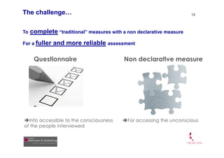 The challenge…                                                        18



To   complete “traditional” measures with a no...