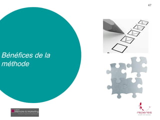 47




Bénéfices de la
méthode
 