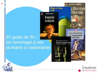 En guise de fin :  Un hommage à nos écrivains si visionnaires 