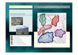 PROCESO DE DISEÑO
ZONA DE ESTUDIO: PARROQUIA LA TOMA MUNICIPIO
RANGEL DEL ESTADO MERIDA
CENTROS POBLADOS
CORRESPONDIENTES A LA TOMA ZONA ESPECÍFICA DE ESTUDIO
SECTOR LOS APIOS(El Banco Piedras Blancas, Mesa Redonda, Los Tisisales).
SECTORMITIVIVÓ(ElHático).
SECTOR TROMPICÓN(Los Micuyes).
SECTOR LA MUCUMPATE(Campo Verde).
SECTOR LA TOMA BAJA(Los gatos, Alto Andino).
SECTOR LA TOMA ALTA(El Cerrito, La Laguna, Misasote).
 