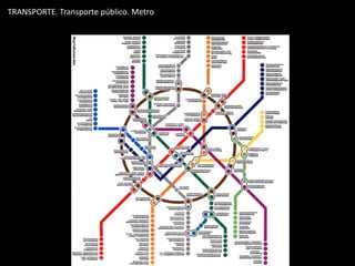 TRANSPORTE. Transporte público. Metro
 