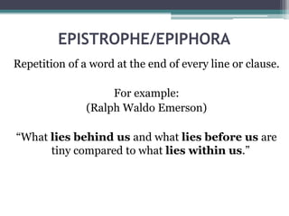 Repetition Examples In Literature