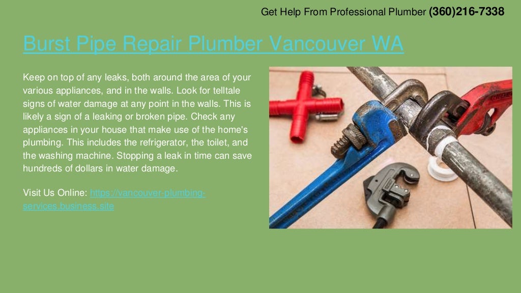 Vancouver Plumbing Services Plumber Vancouver WA (360)2167338