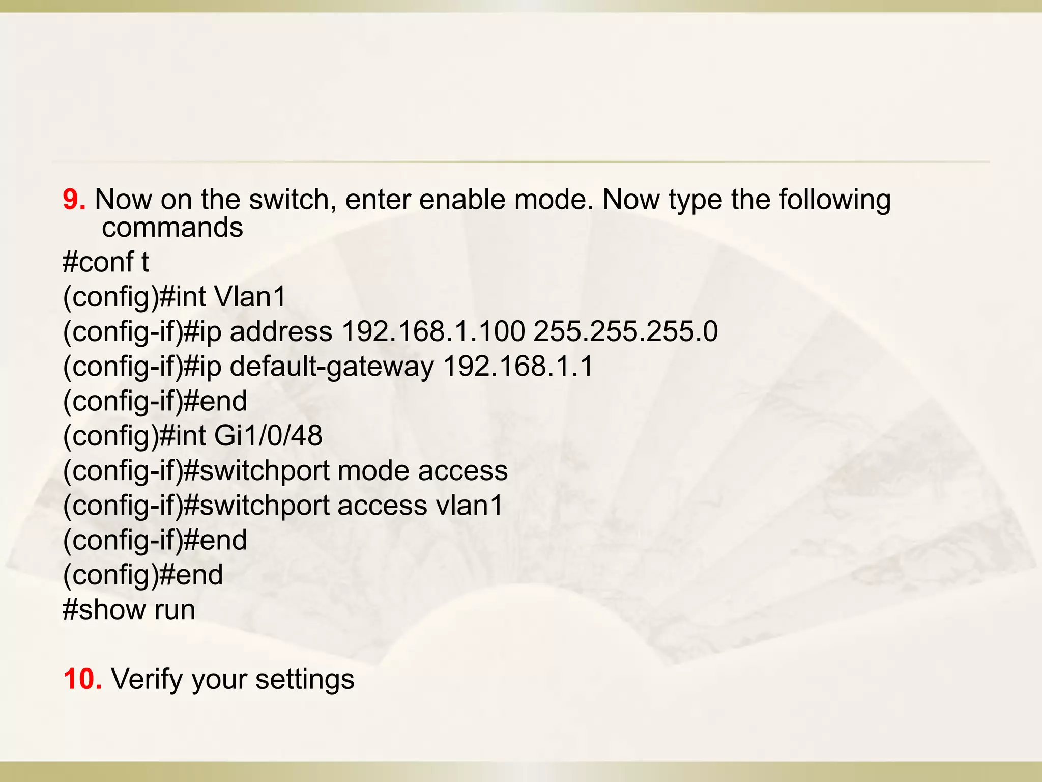 How to replace Cisco 2960 Switch and up | PPTX