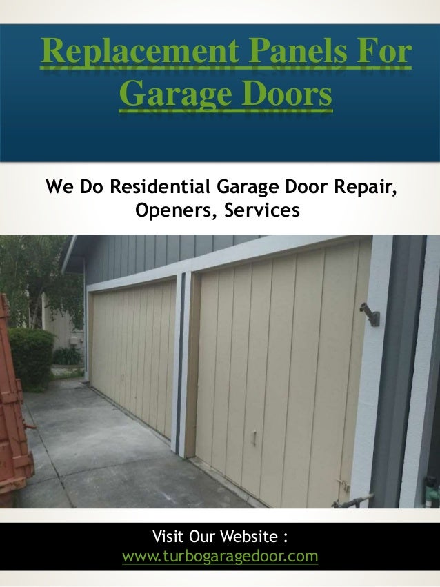 Replacement Panels For Garage Doors