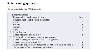 Replace, Resistance, Reinfection, Reactivation in Leprosy | PPTX
